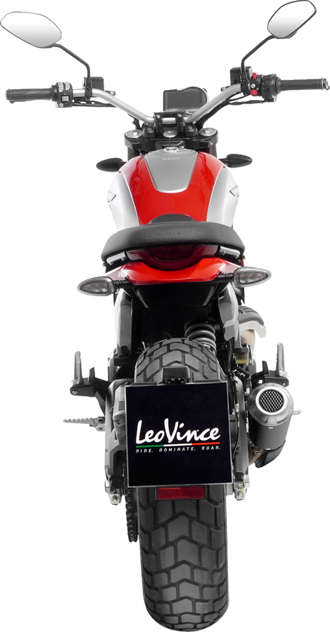 LeoVince LV-10 Slip-On Muffler - Carbon Fiber