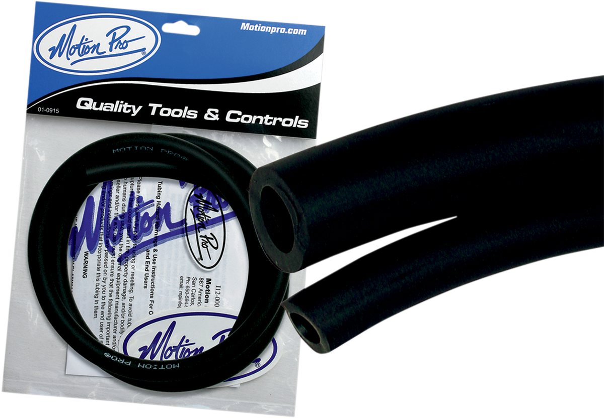 Motion Pro Premium Fuel Line - Black - 3/16" - 3'