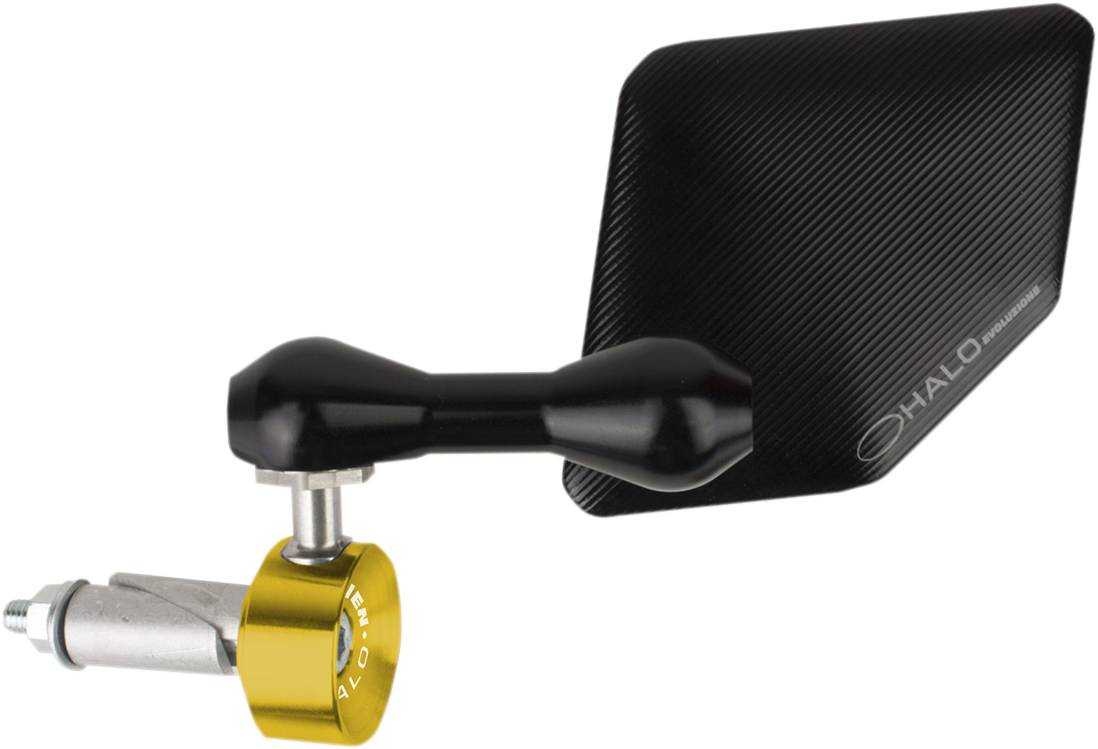 Driven Racing Halo Stainless Steel Bar End Mirror
