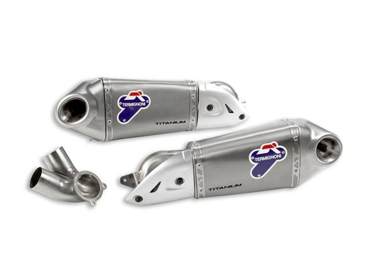026TR - TERMIGNONI DUCATI PANIGALE 899-1199 TITANIUM RACING SILENCERS