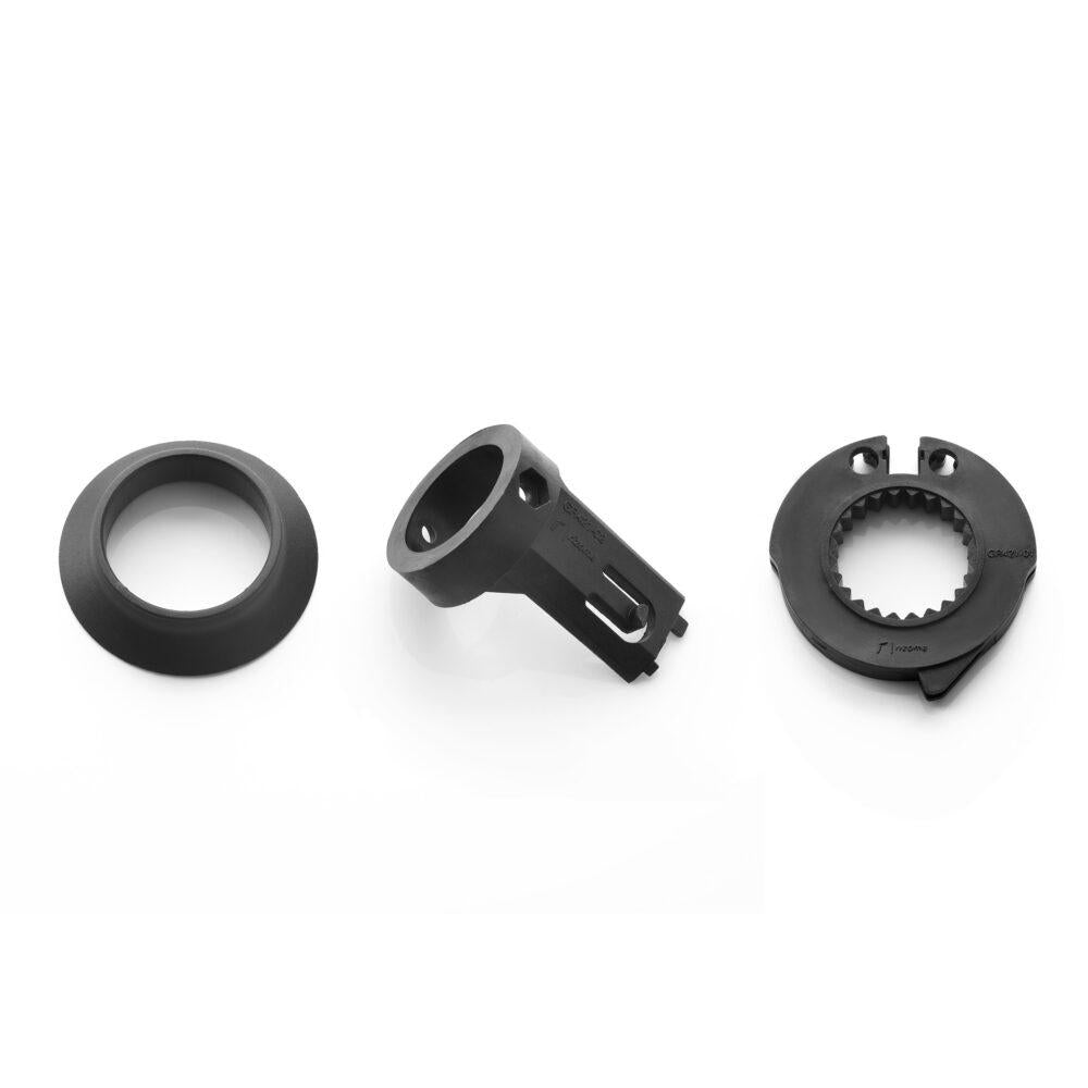 Rizoma Mounting Kit For Grip - black / o-22-mm
