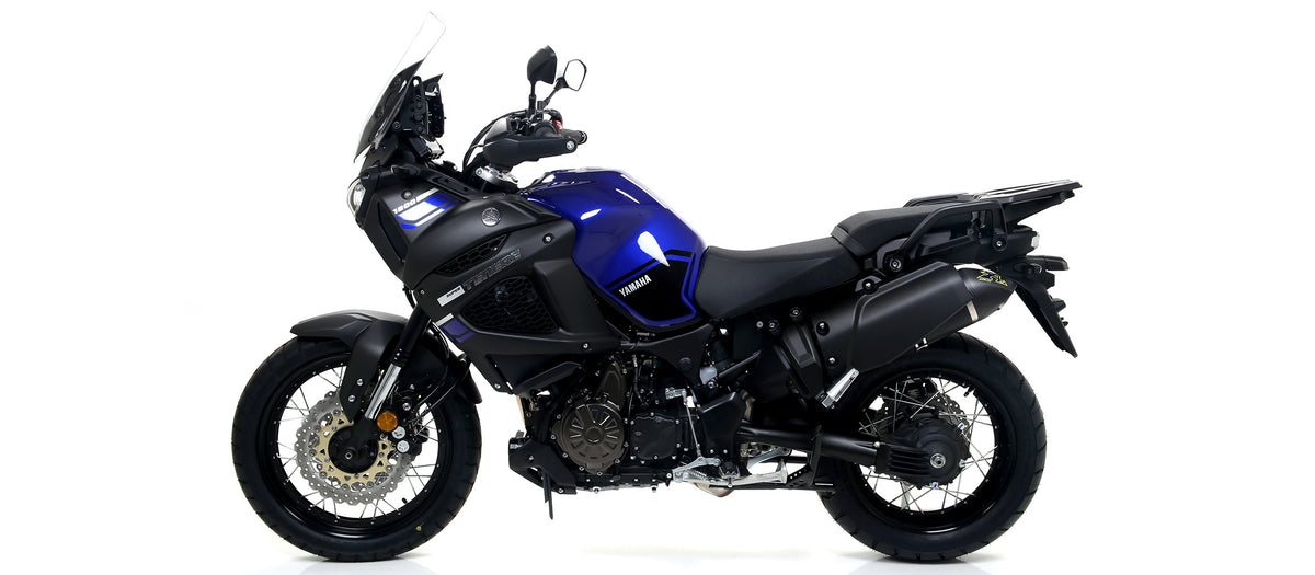 Maxi Race-Tech Aluminium Dark" Slip On With Carbon End Cap"