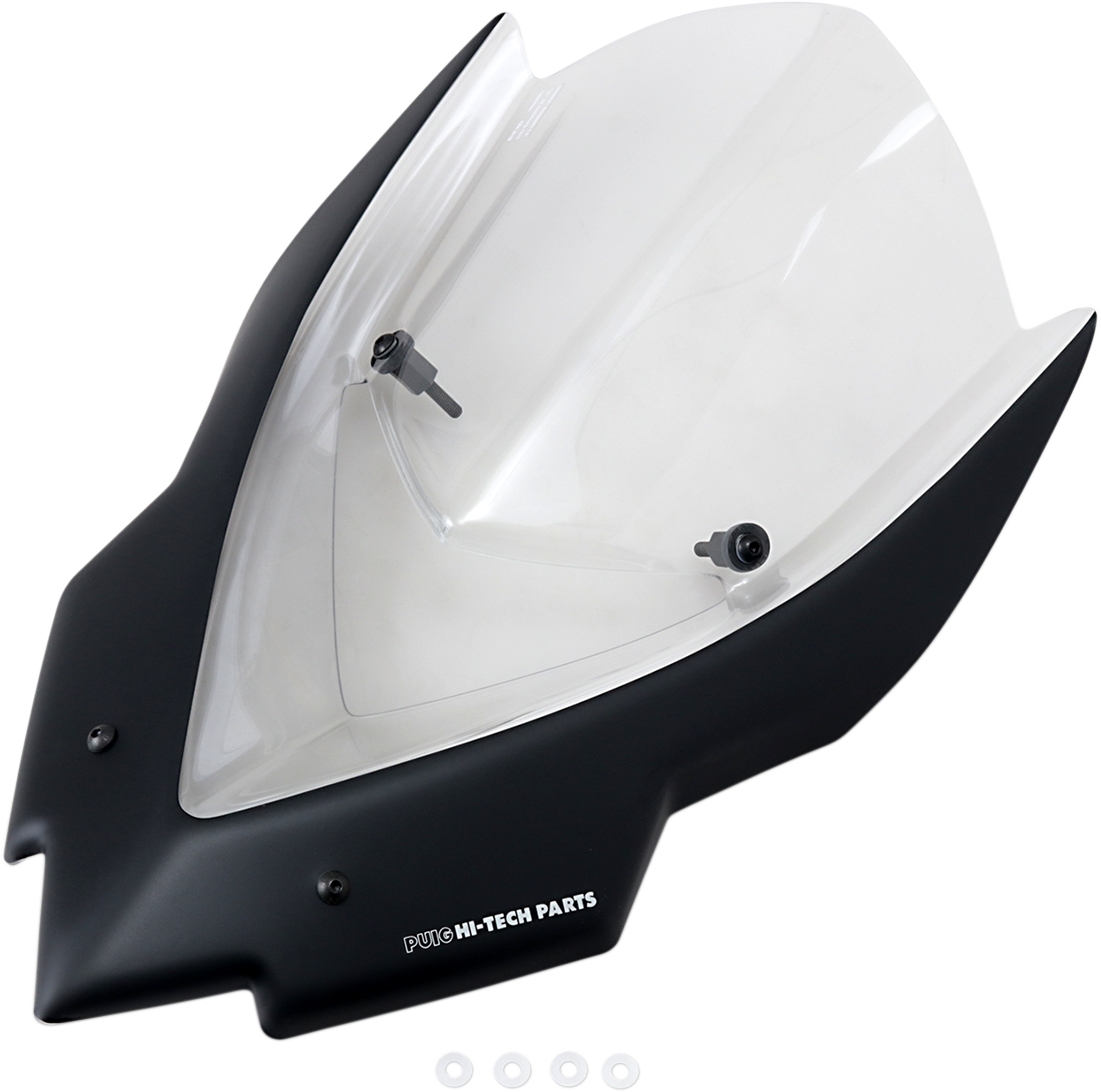 PUIG HI-Tech Parts New Generation Windscreen - 17" - Clear - Z1000