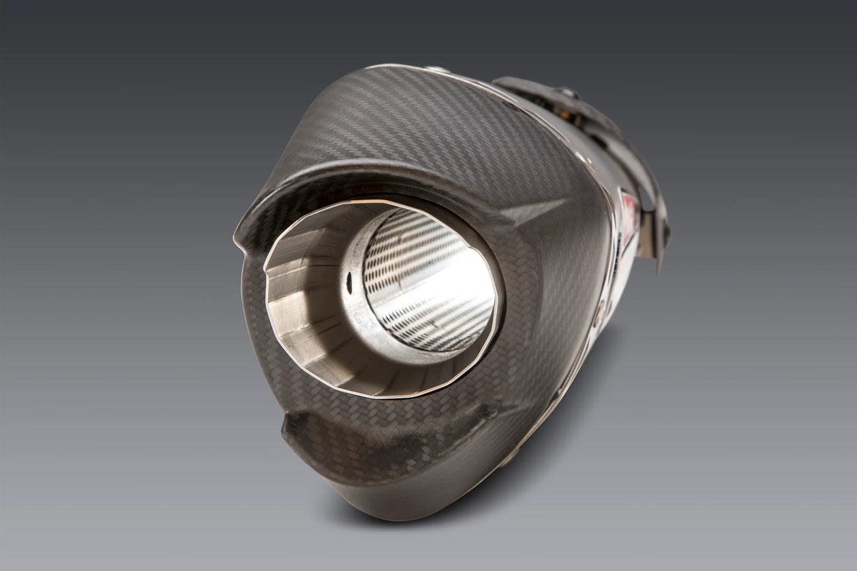 Yoshimura R7 22-26 / MT-07 17-26 Race AT2 Stainless Full Exhaust, W/ Stainless Muffler