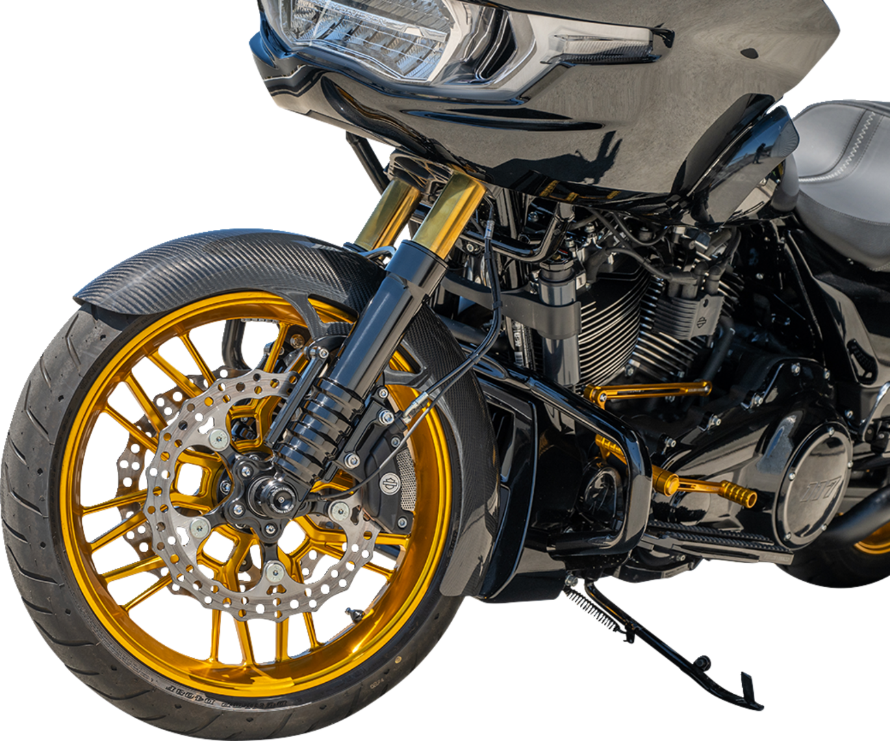 Arlen NESS Fork Legs - Black Anodized