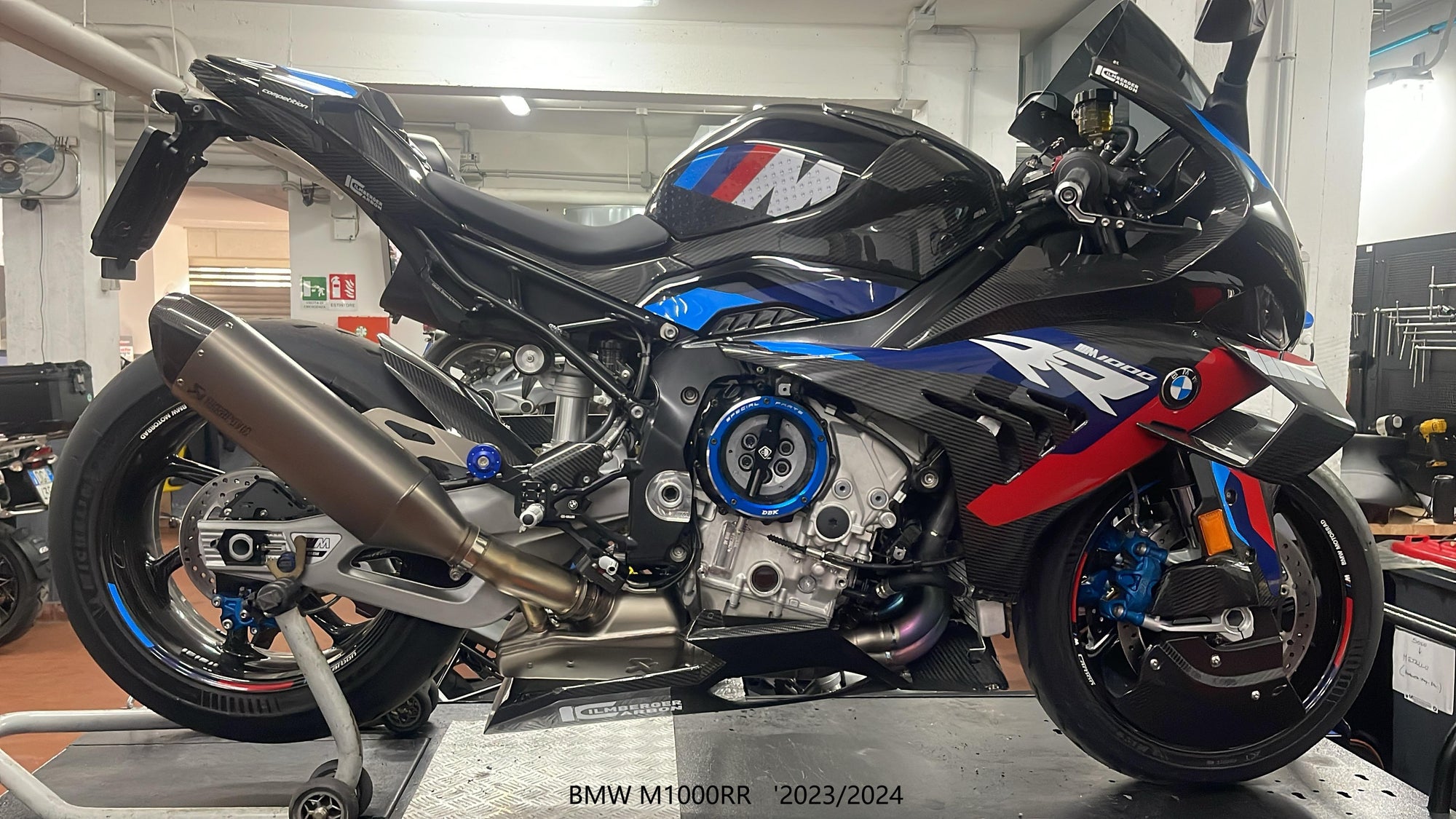 CCDV12 - BMW CLEAR CLUTCH COVER OIL BATH 3D-EVO