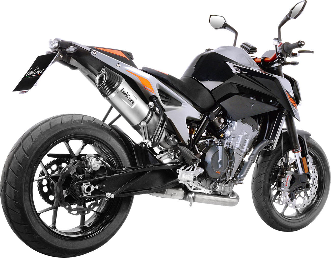 LeoVince LV One Evo Muffler - Stainless Steel - Duke 790