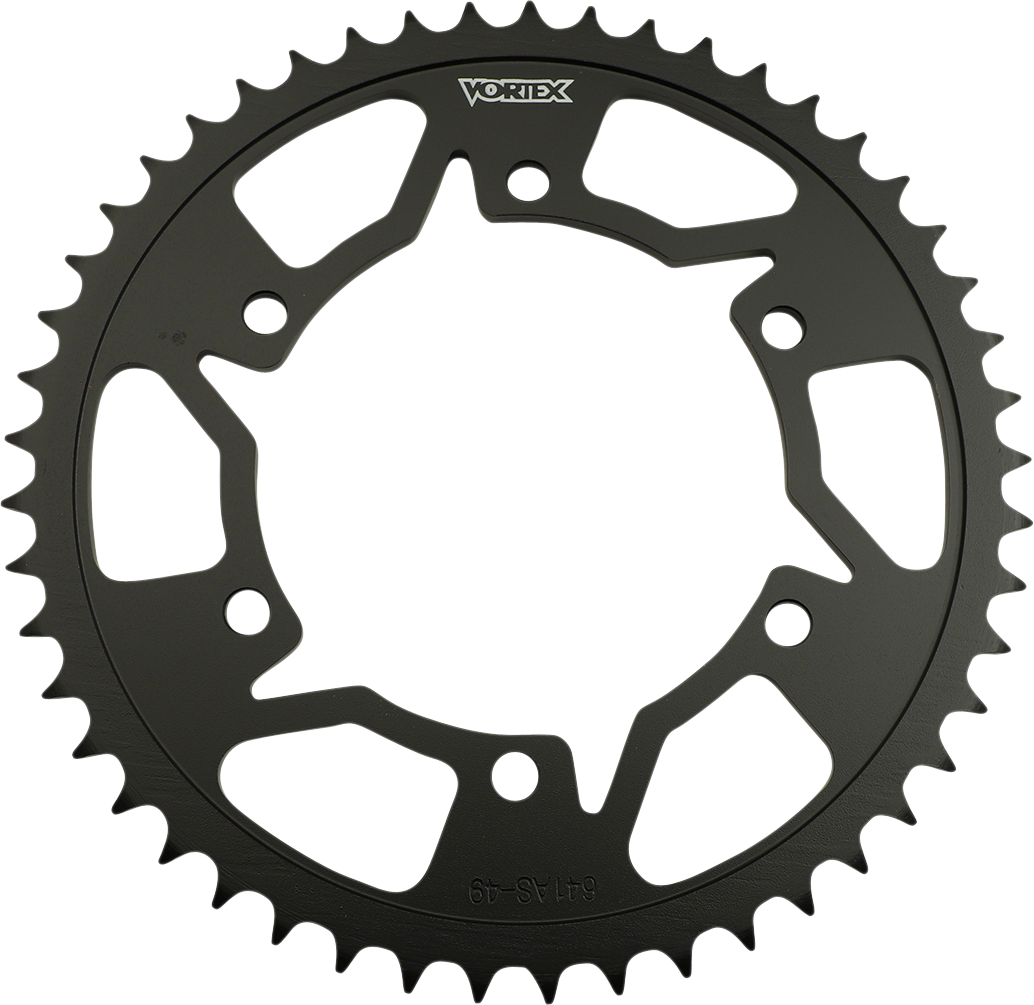 Vortex Steel Rear Sprocket - 49 Tooth - Yamaha