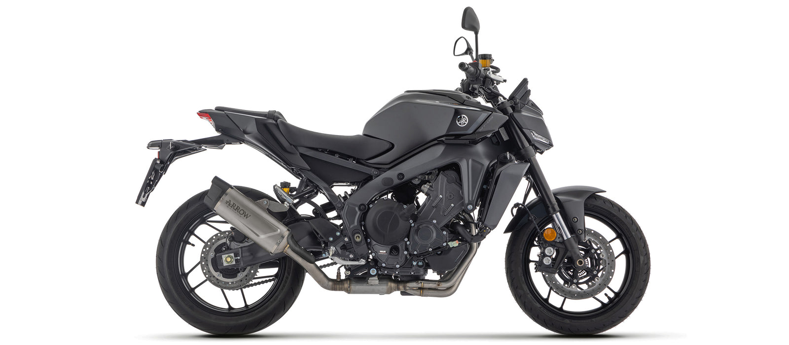 Arrow Full System With Indy Race Evo Titanium Slip On With Carbon End Cap