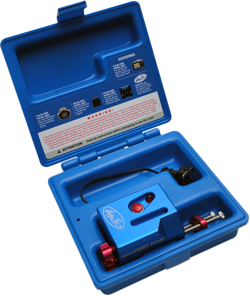 Motion Pro Fuel Injector Cleaner Kit For EV1/EV6