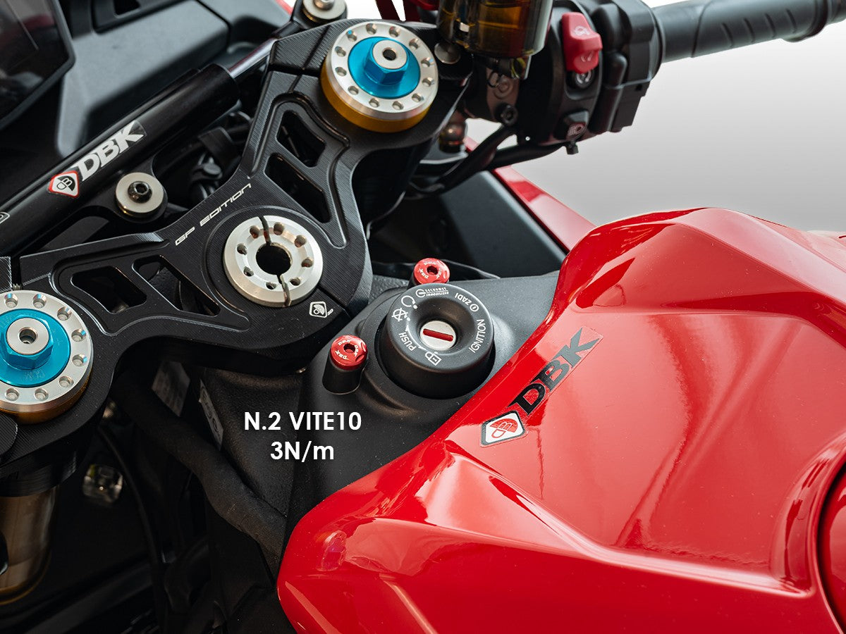 Ducabike DBK KVT108 - Panigale/Sf V2 My 2025 Key Cover Screws Kit