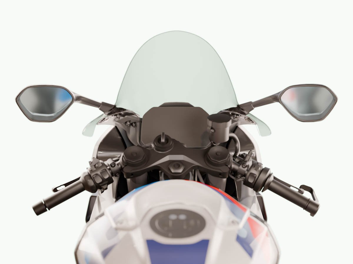 WRS RACE HIGH WINDSCREEN BMW S 1000 RR 2019-2025 / M 1000 RR 2020-2022