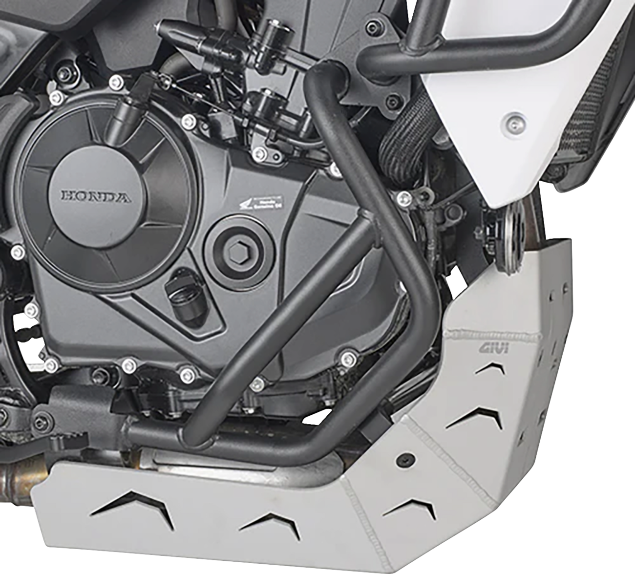 GIVI Skid Plate - Silver - Honda - Transalp '24-'26