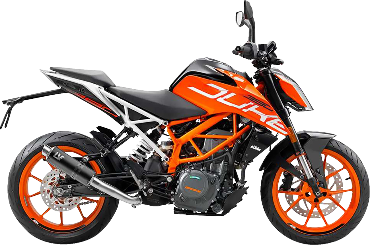 LeoVince GP Corsa Slip-On Muffler - Black Edition - Duke/Rc 390