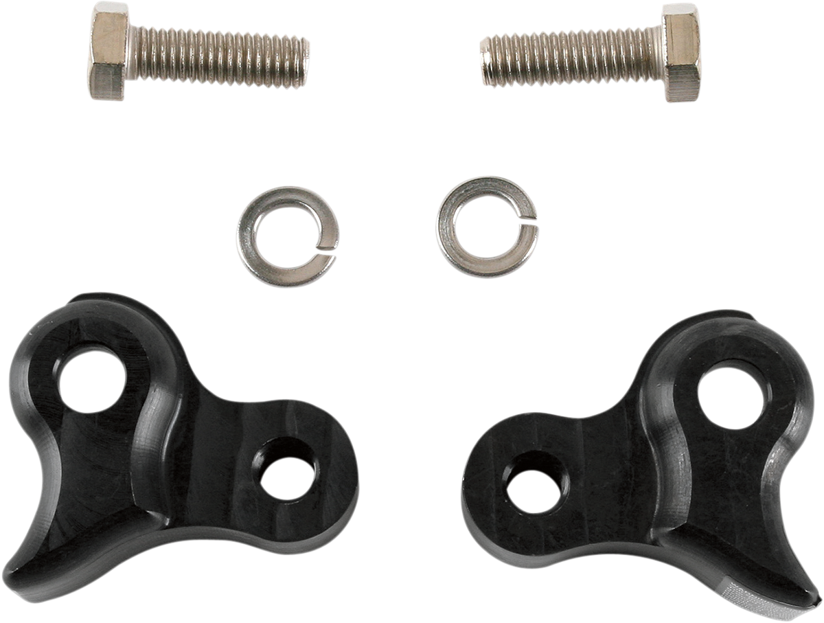 Burly Brand Lowering Kit - Rear - Lowers 1" - Black - '02-'08 FL