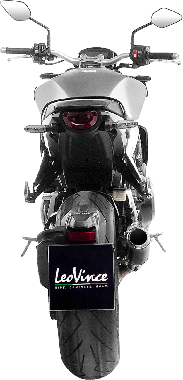 LeoVince LV Corsa Slip-On Muffler - Carbon Fiber - Honda CB 1000 R