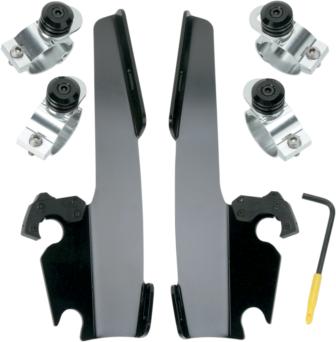 Memphis Shades Fats/Slim Trigger Lock Mounting Kit - Narrow - Black