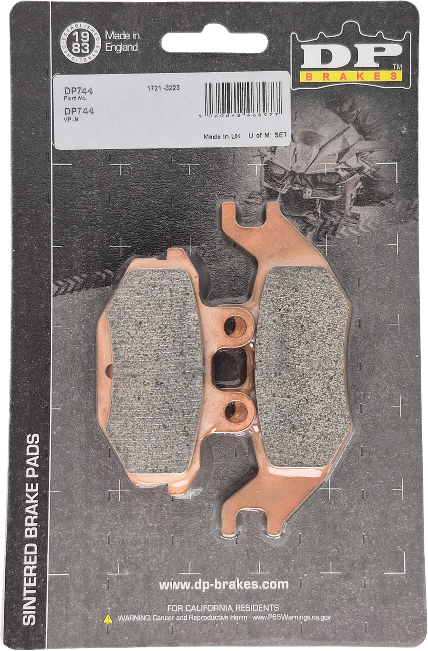 DP Brakes Sintered Brake Pads - Kawasaki Ridge Ranch - Rear