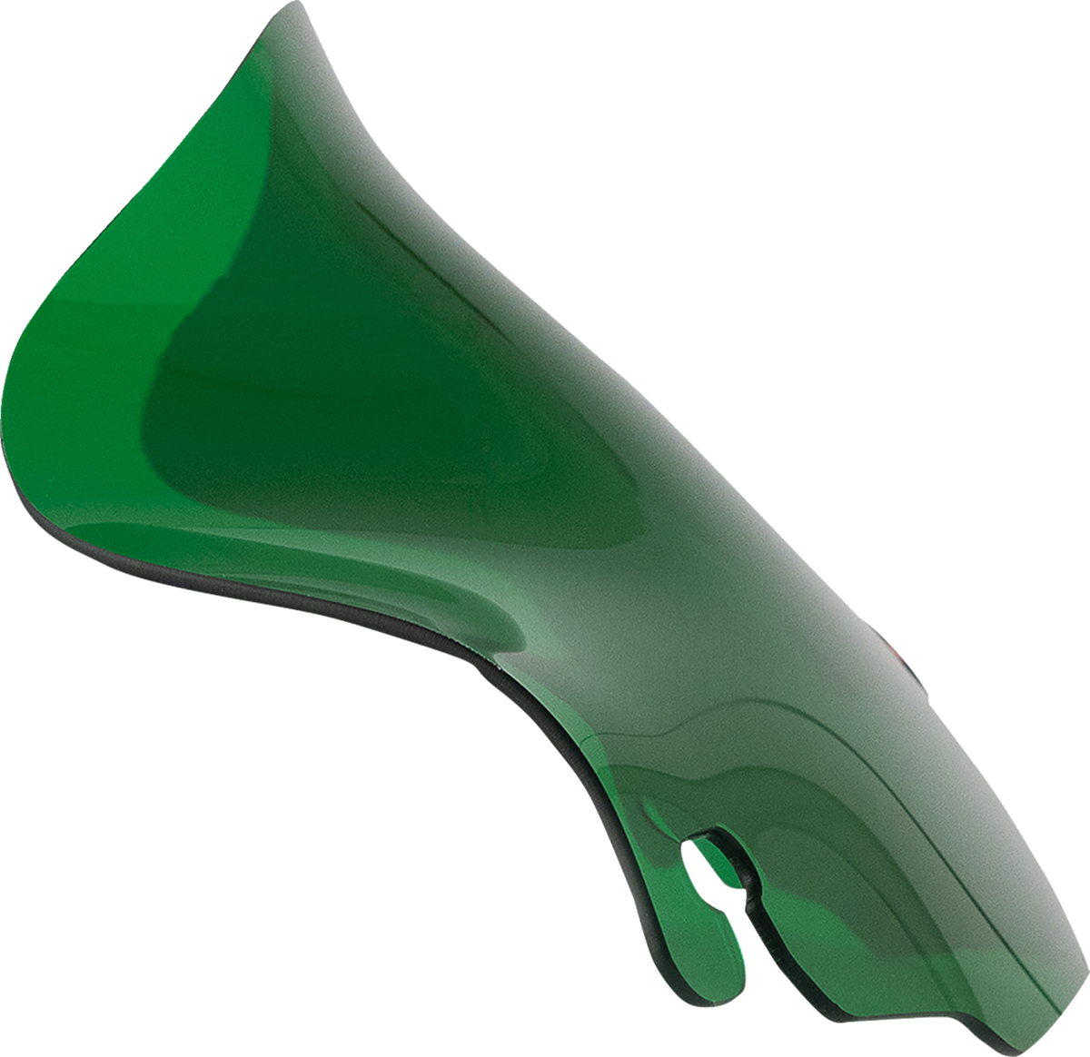 Klock Werks Kolor Flare® Windshield - 6-1/2" - Green - '96-'13 FLHT/FLHX
