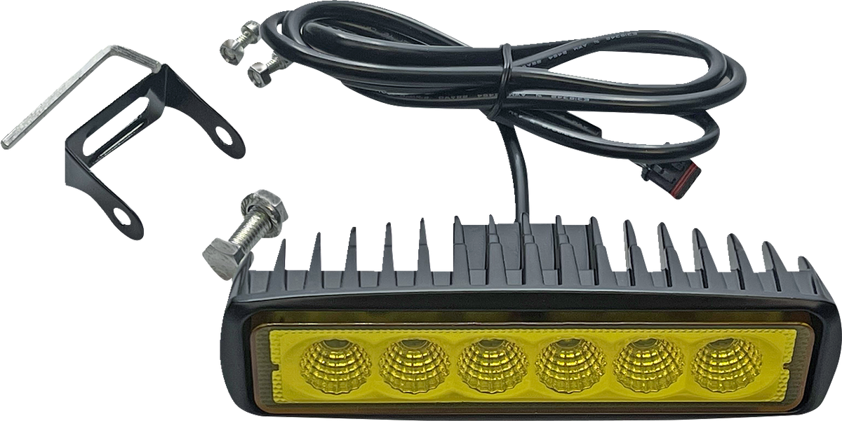 Custom Dynamics Light Bar - LED - Selective Yellow Lens