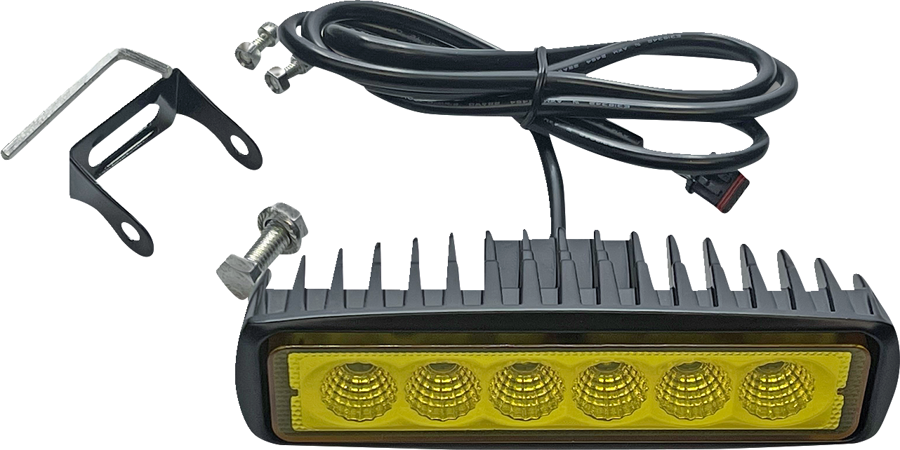 Custom Dynamics Light Bar - LED - Selective Yellow Lens