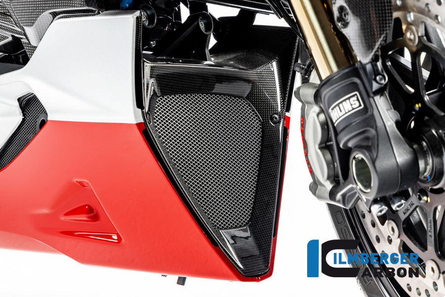 Ilmberger Carbon Middle Part Of The Belly Pan Ducati Diavel 1260 - Gloss