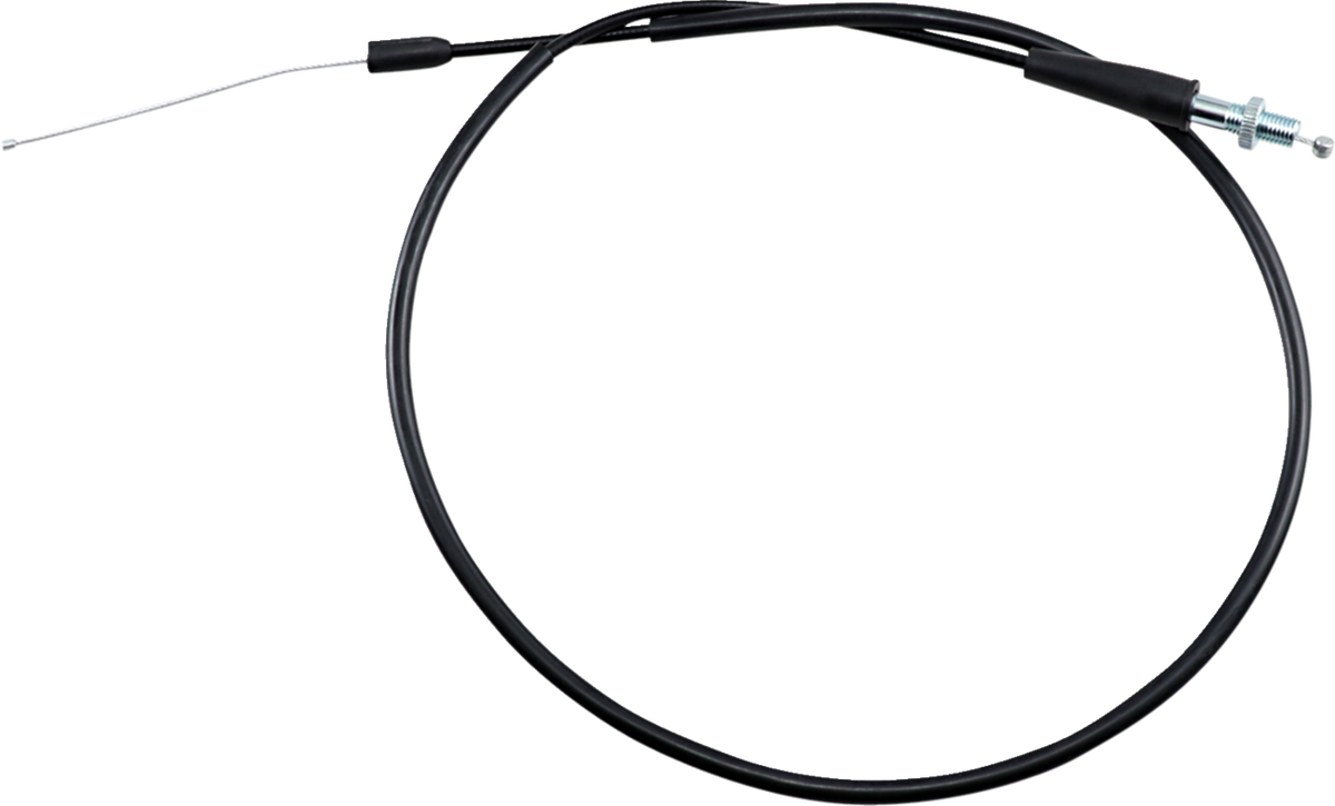 Motion Pro Black Vinyl Throttle Cable - Pull - +4" - '81-'14 GasGas/Honda/KTM/Suzuki