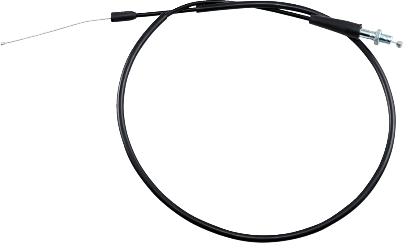 Motion Pro Black Vinyl Throttle Cable - Pull - +4" - '81-'14 GasGas/Honda/KTM/Suzuki