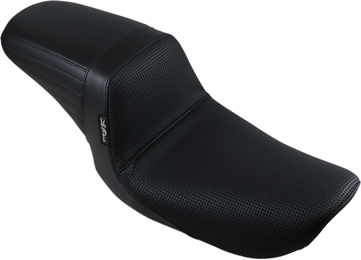 Le Pera Kickflip Seat - Basketweave - Black - FXD '96-'03