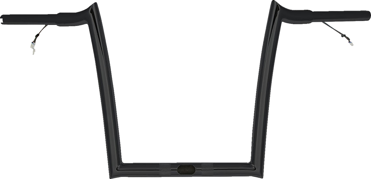 Paul Yaffe Bagger Nation Pre-Wired Handlebar - OEM - 12" - Black