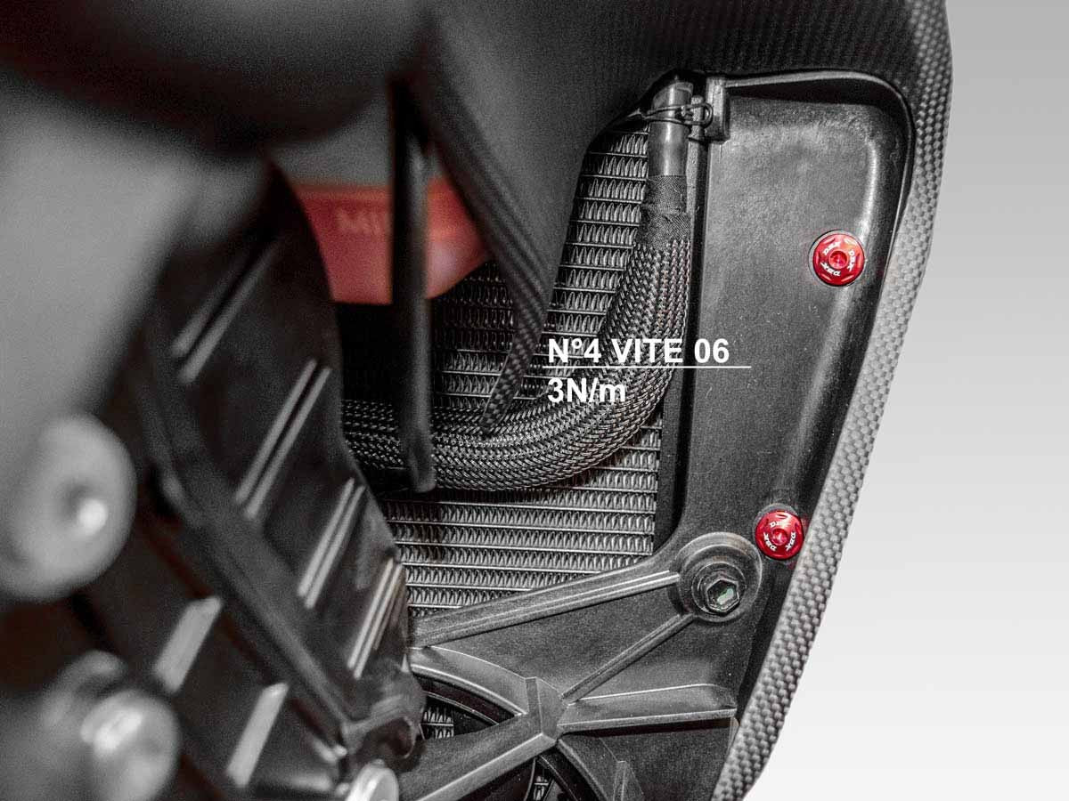 Ducabike DBK KVT49 Diavel V4 Radiator Side Panel Screw Kit