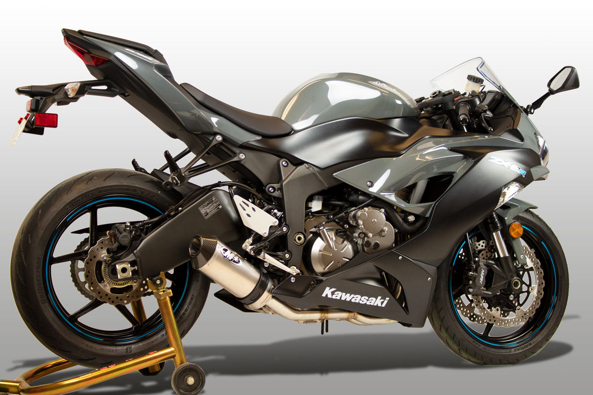 M4 Exhaust 2019 ZX6R Full System Street Slayer Titanium