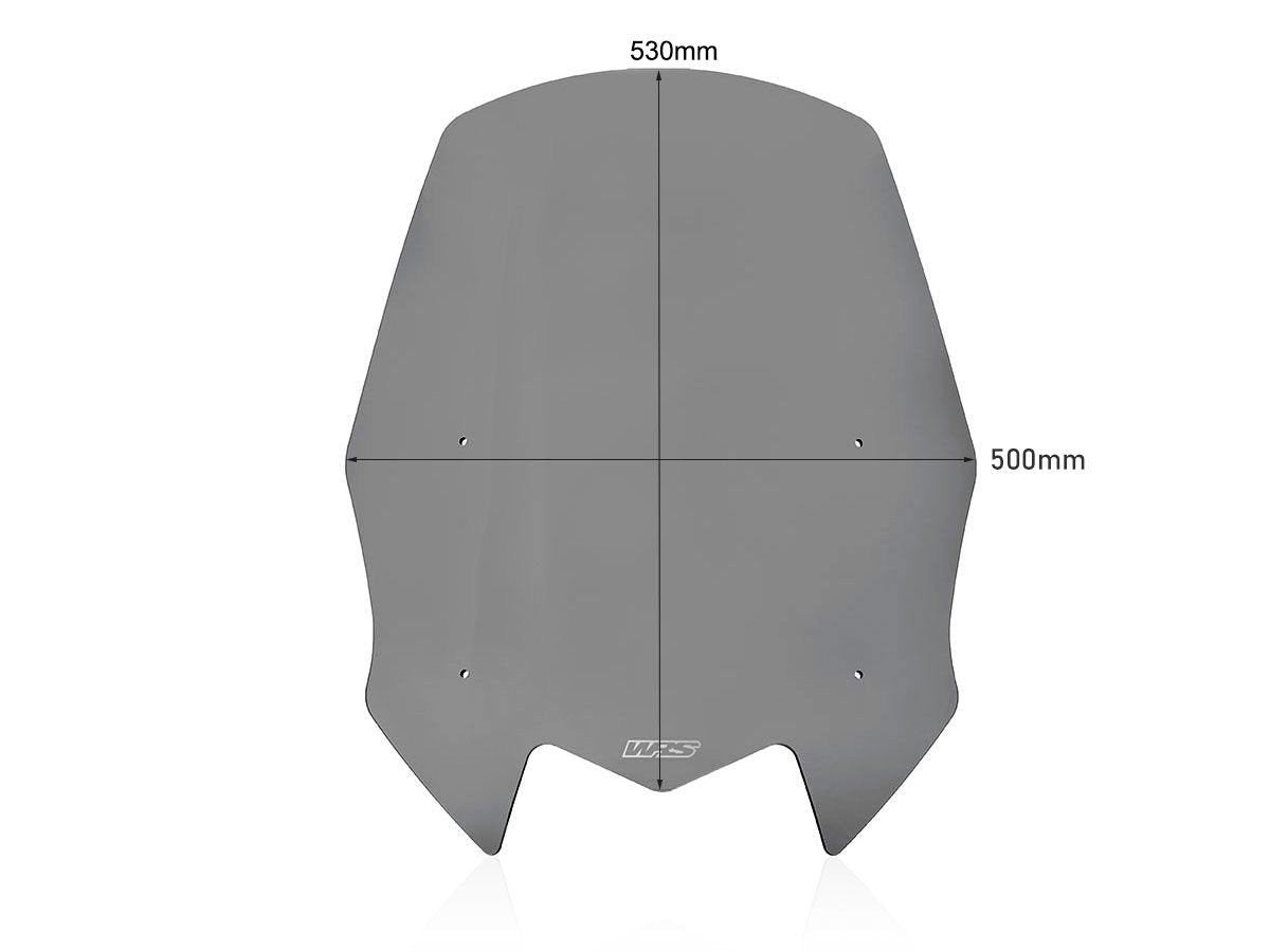WRS Touring Windscreen Dark Smoked