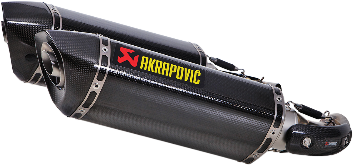Akrapovic Mufflers - Carbon Fiber