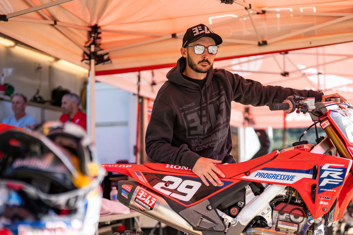 Yoshimura Race Team Pull Over Hoodie Coal