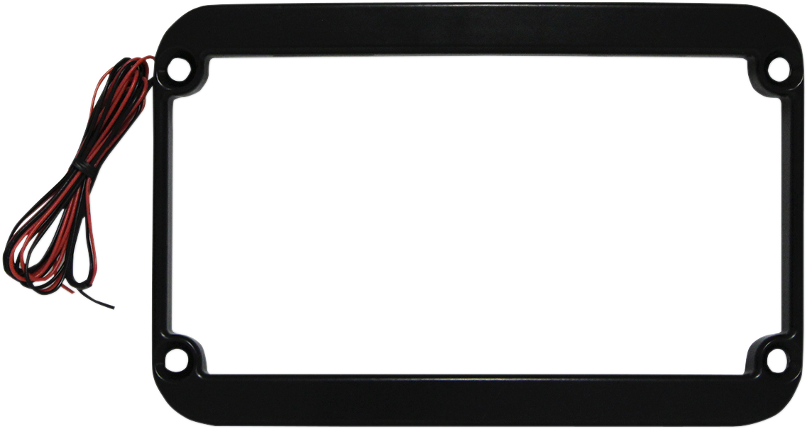 Klock Werks The One Rear Fender Lighted License Frame