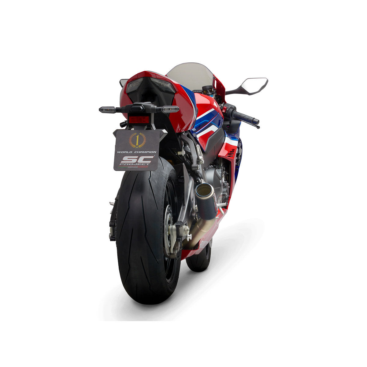 SC Project CR-T Carbon Fiber Slip On For CBR 1000rr-R SP