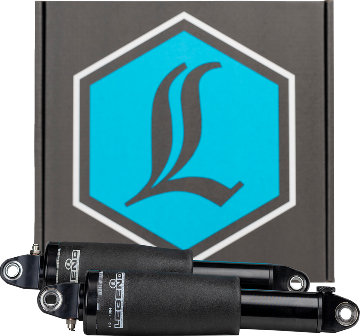 Legend Suspension AIR-A V-Rod Adjustable AIR Suspension - Black - V-Rod