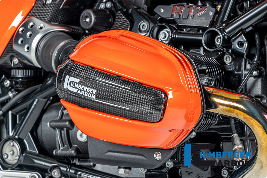 Ilmberger Carbon Spark Plug Cap Cover Right BMW R12 NineT - Gloss / Twill