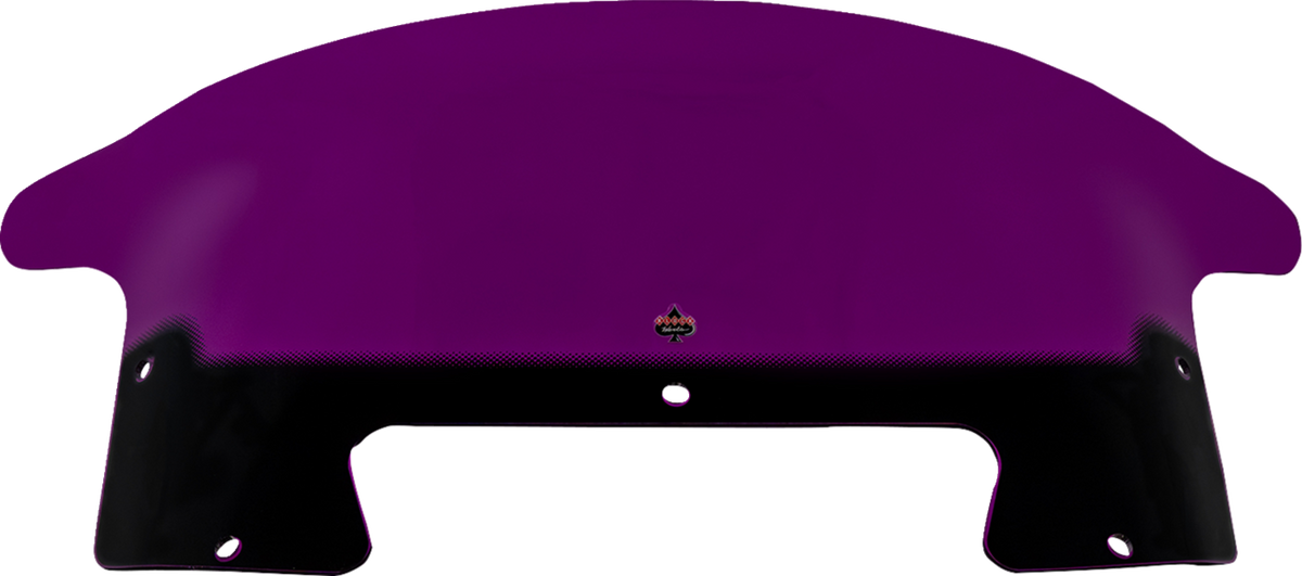 Klock Werks Windshield - 9" - Purple - Chieftain PowerPlus/Roadmaster PowerPlus