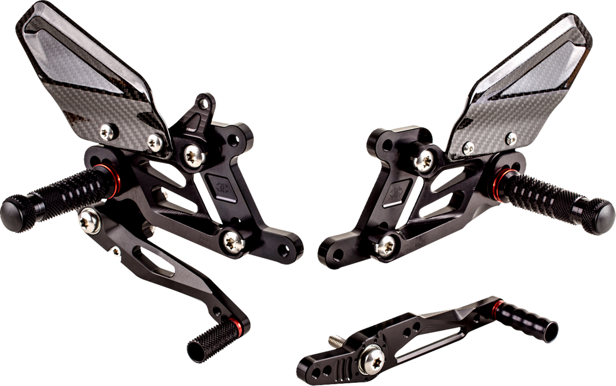 Gilles Tooling FXR Rearset - Black - BMW