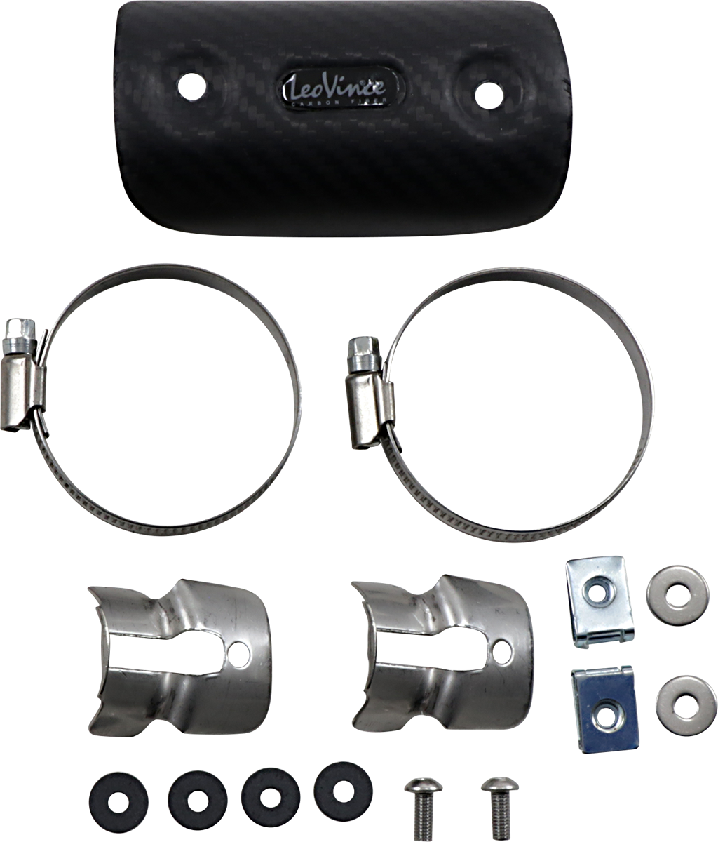 LeoVince Universal Clamp-On Heat Shield