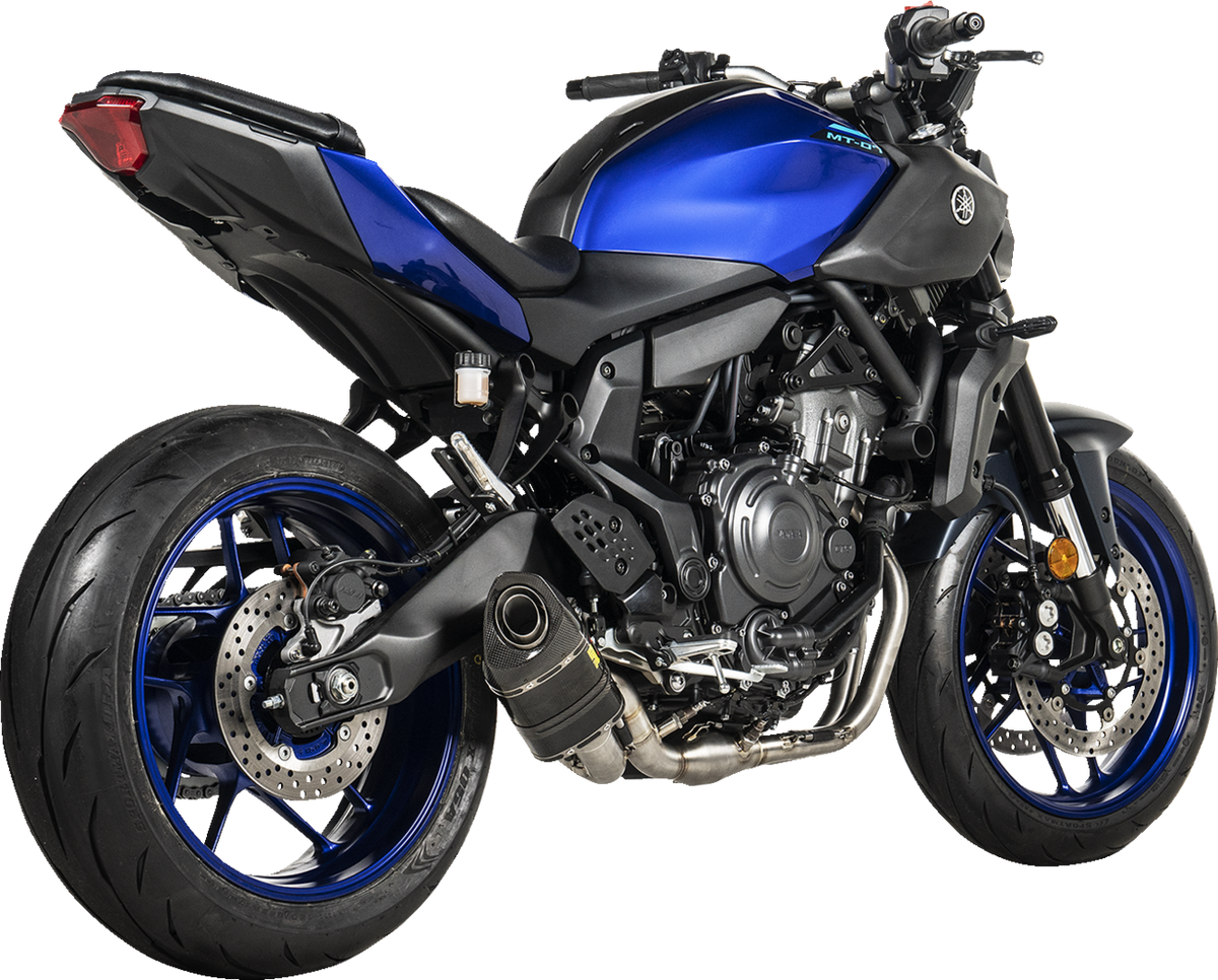 Akrapovic Racing Line Exhaust System - Carbon Fiber - Yamaha MT-07