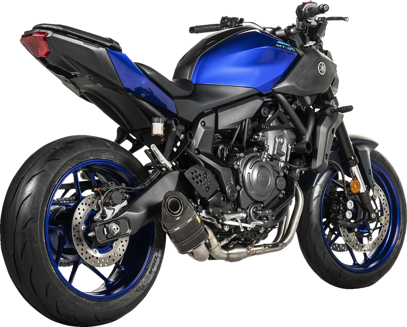 Akrapovic Racing Line Exhaust System - Carbon Fiber - Yamaha MT-07