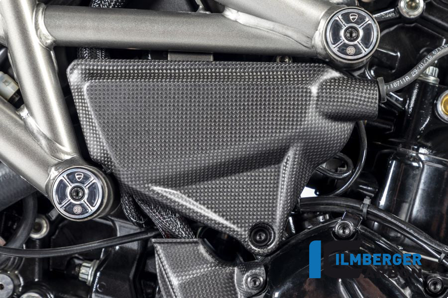 Ilmberger Carbon Cover Under The Frame Left Ducati XDiavel 2016 / Diavel 1260 - Matte