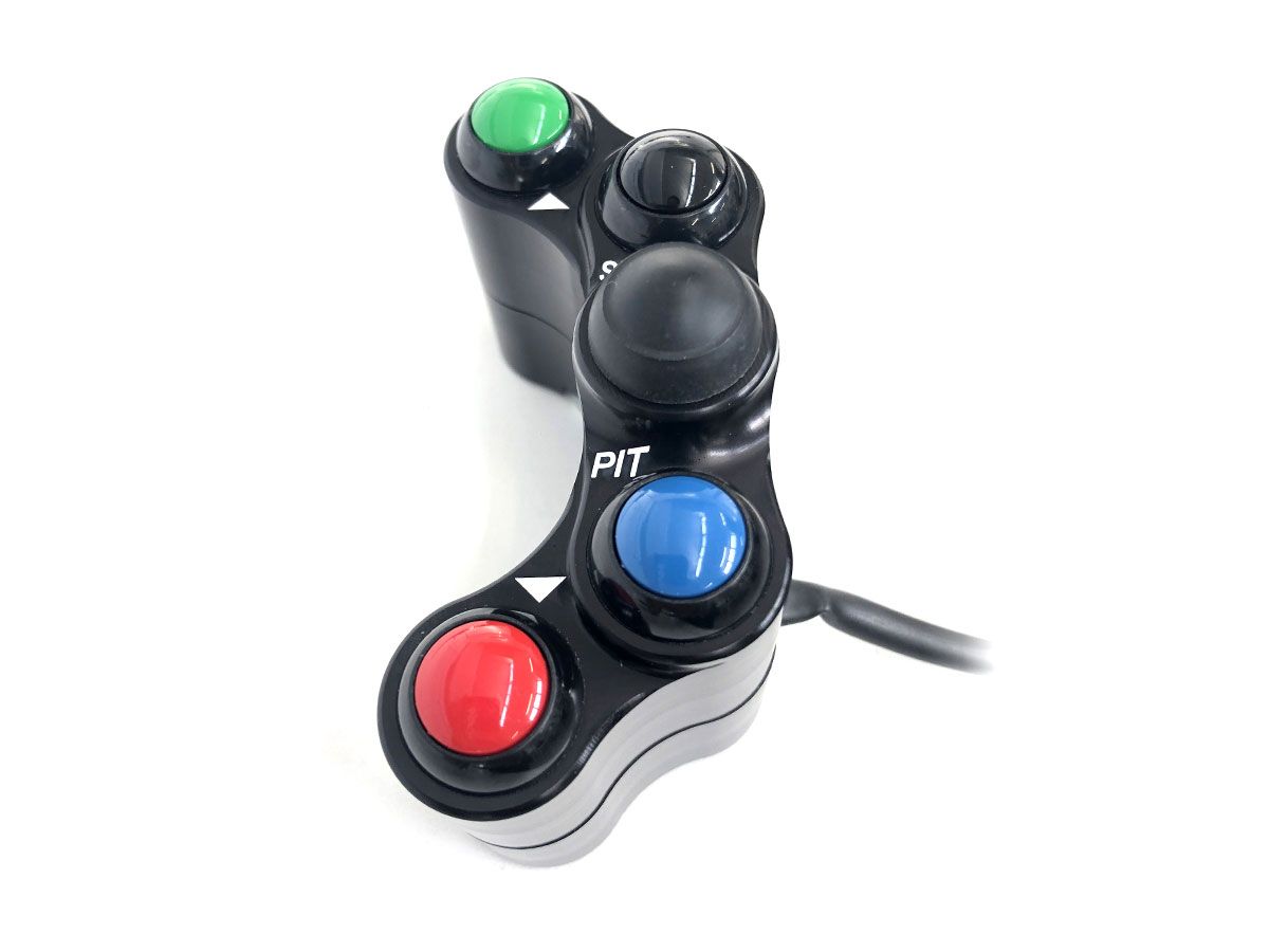 WRS 4 BUTTON LEFT RACING SWITCH KAWASAKI NINJA 400 2018-2022 (mektronic ecu)