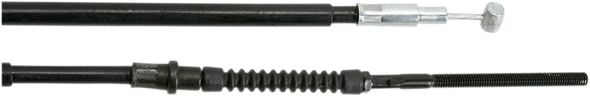 Motion Pro Black Vinyl Brake Cable - Rear - Hand - Honda