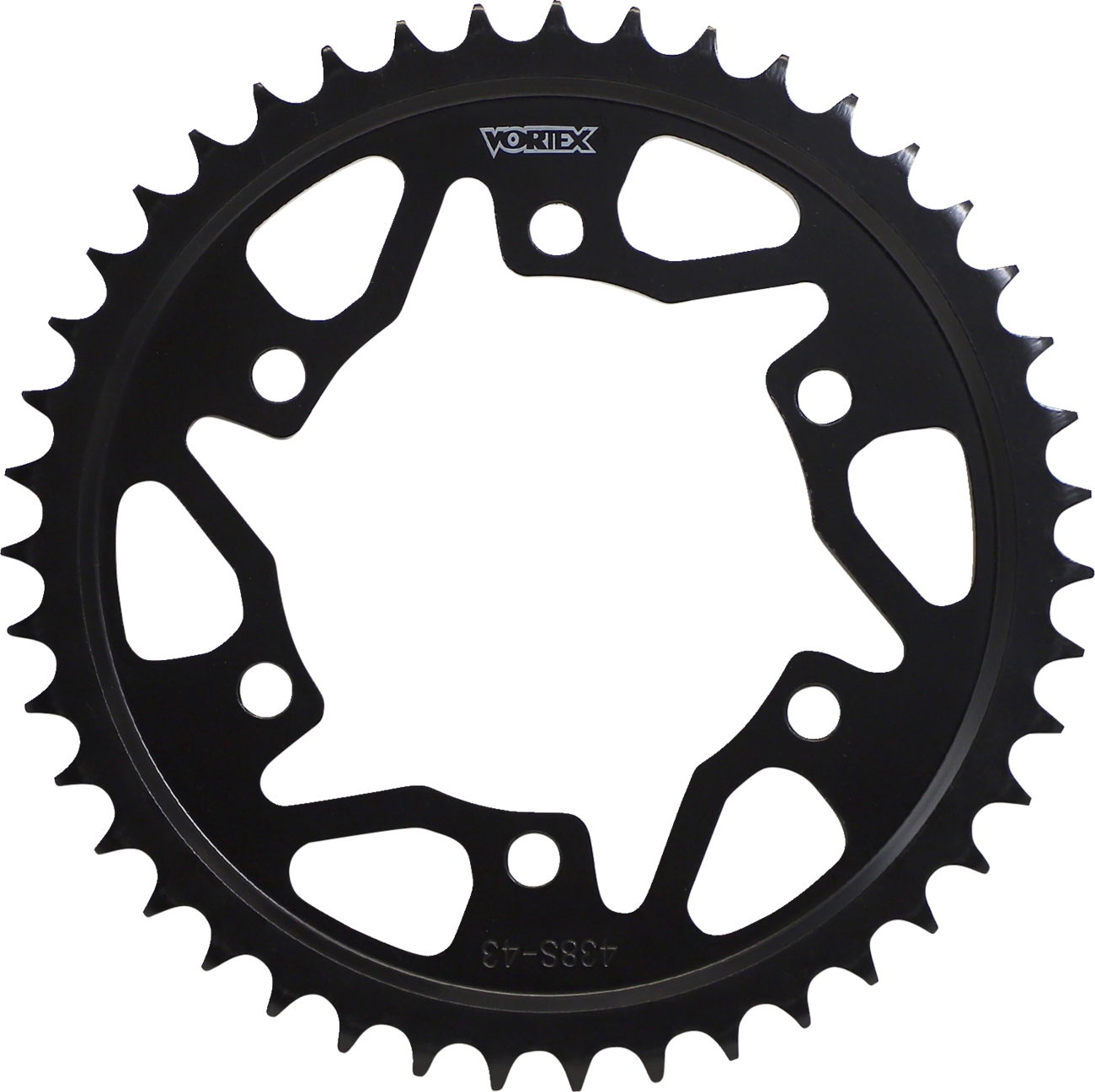 Vortex Steel Rear Sprocket - 43 Tooth - Kawasaki/Suzuki/Yamaha
