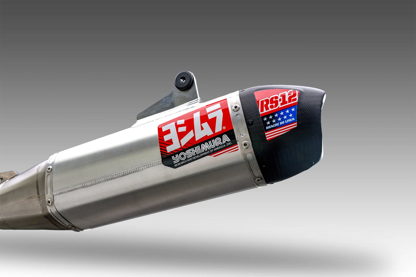 Yoshimura YZ450F 2026 RS-12 Stainless Titanium Full Exhaust, W/ Aluminum Muffler