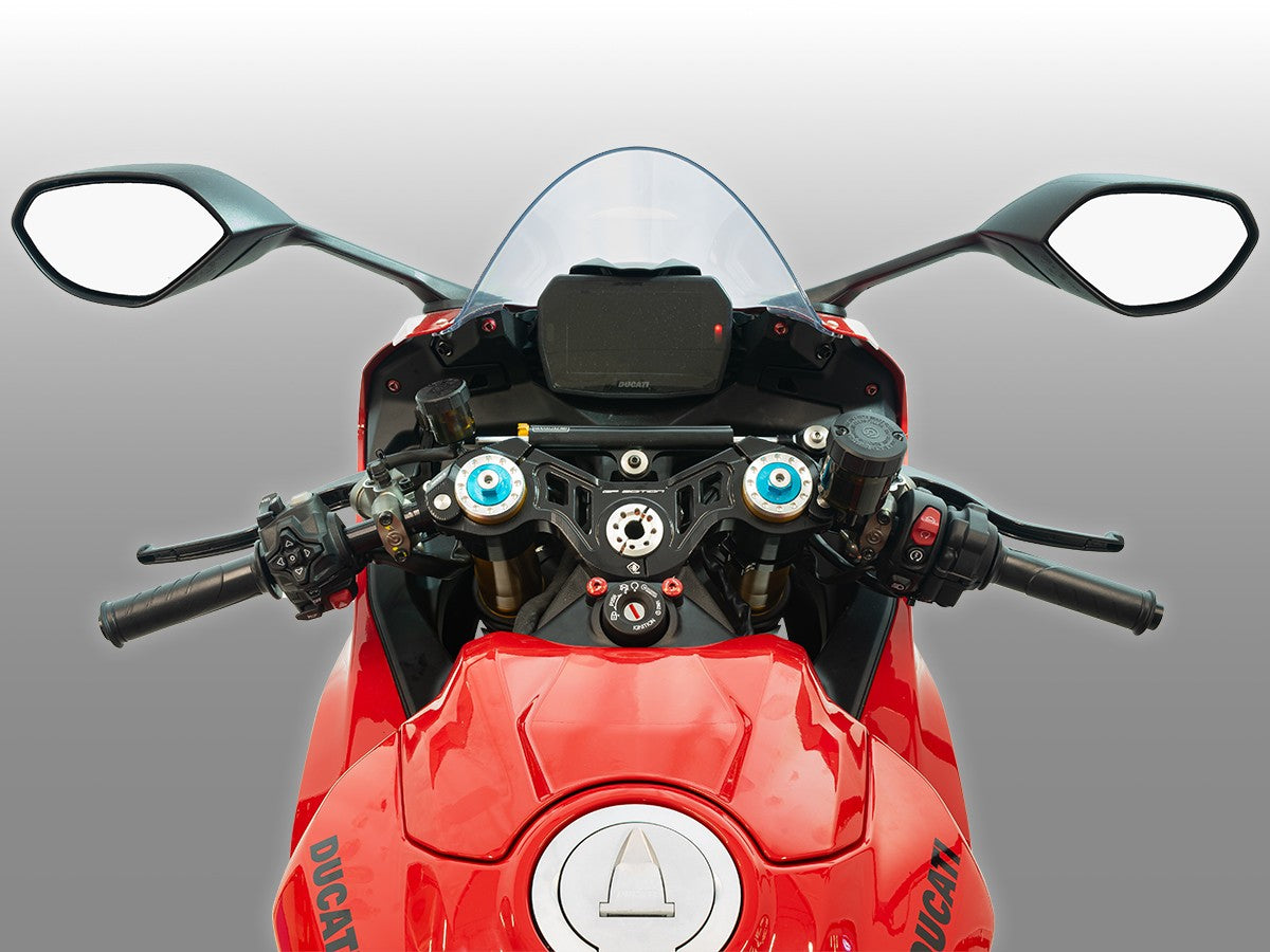 Ducabike DBK MPSS01 Panigale V2 MY 2025 Clamps For Mounting Racing Half-Handlebars